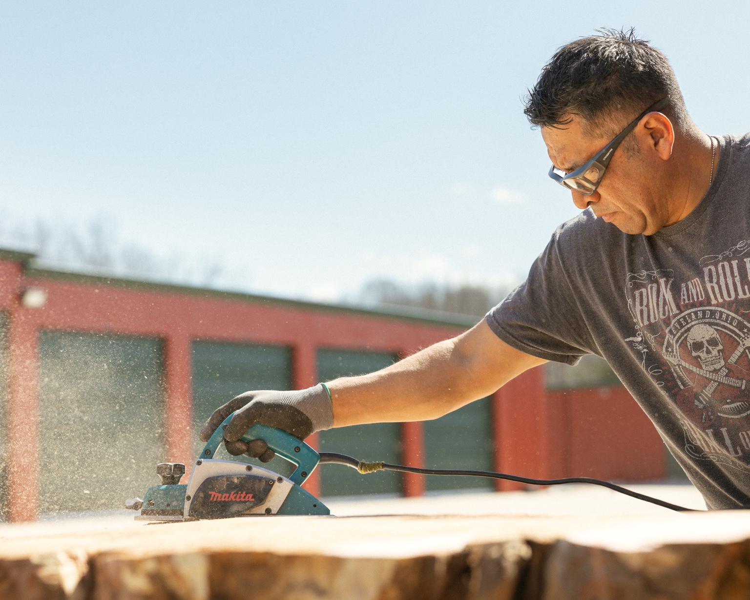 Woodworking workshop